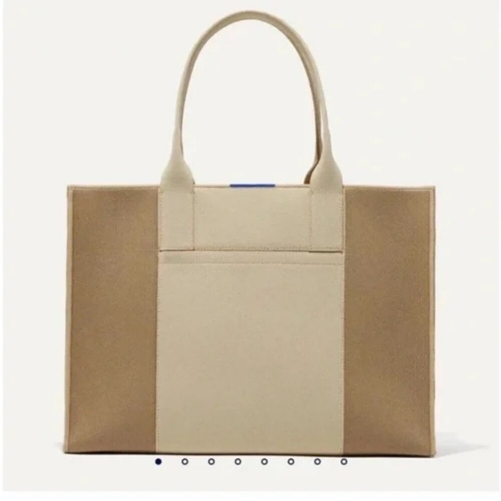 NWT Rothys The Classic Tote Bag in Soft Sesame In Box Factory Wrapped RARE!